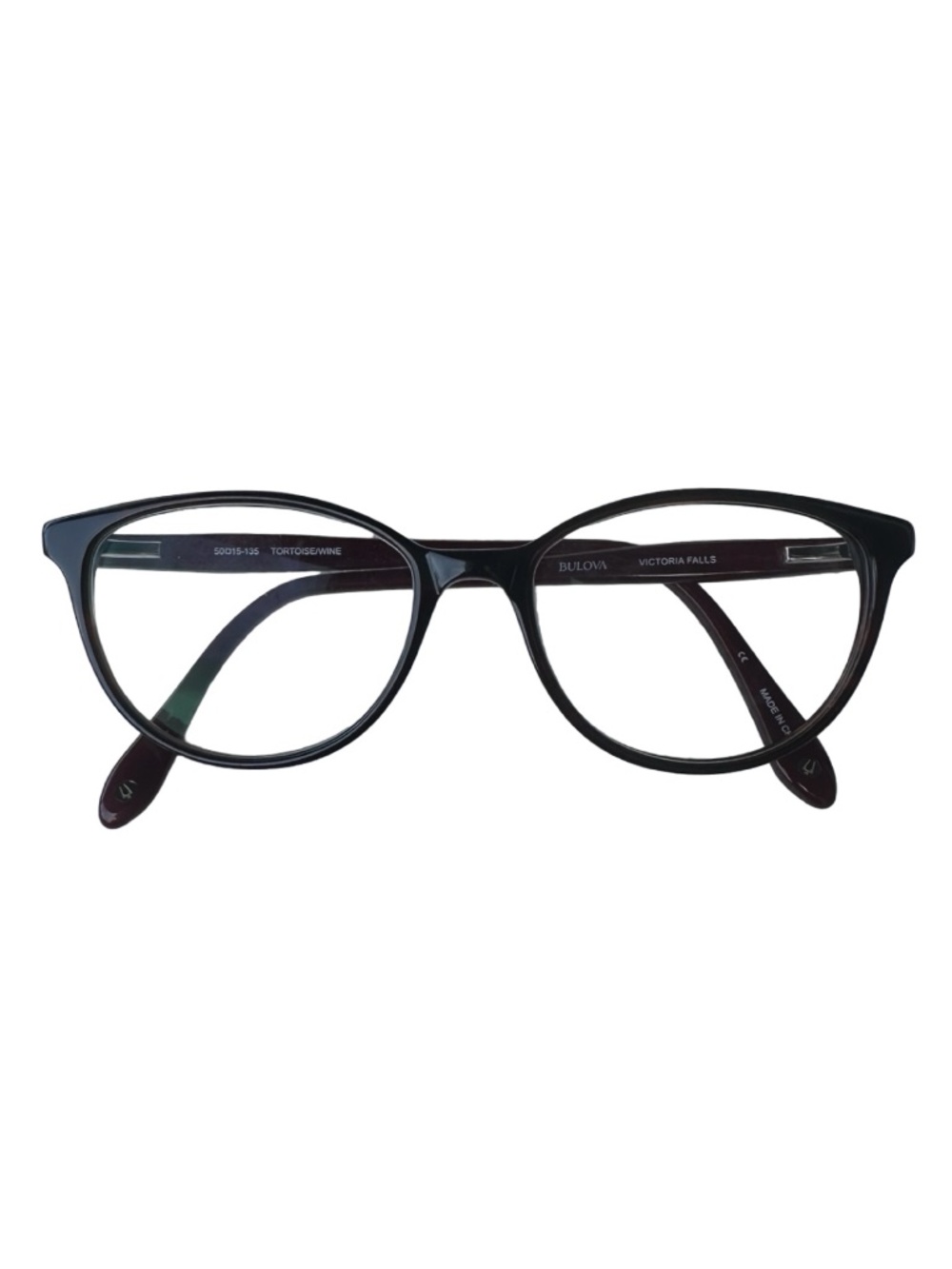 Bulova Victoria Falls Eyeglasses Frames Tortoise Wine 50-15 135 Women Design